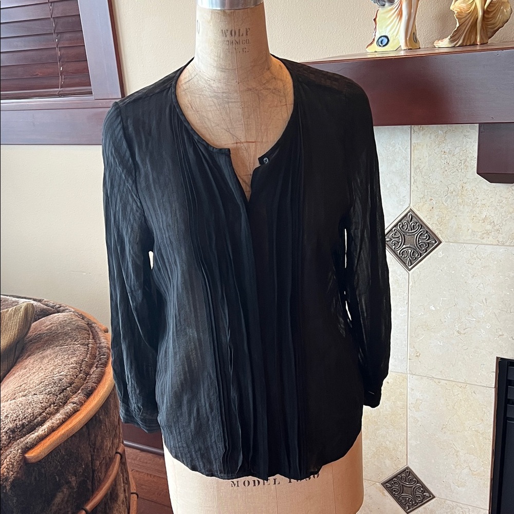 Joie tuxedo boho top